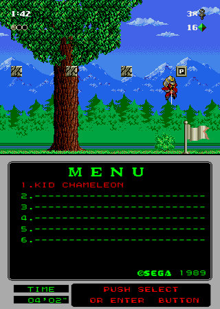 Kid Chameleon (Mega-Tech) Screenthot 2